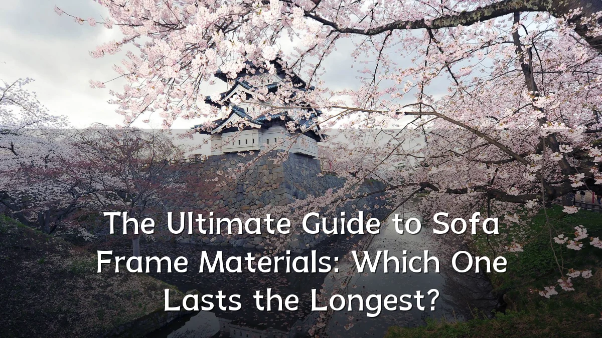 The Ultimate Guide to Sofa Frame Materials: Which One Lasts the Longest?