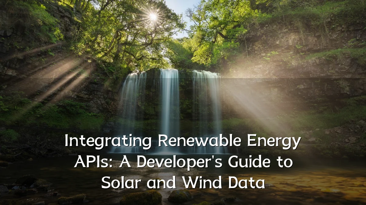 Integrating Renewable Energy APIs: A Developer's Guide to Solar and Wind Data