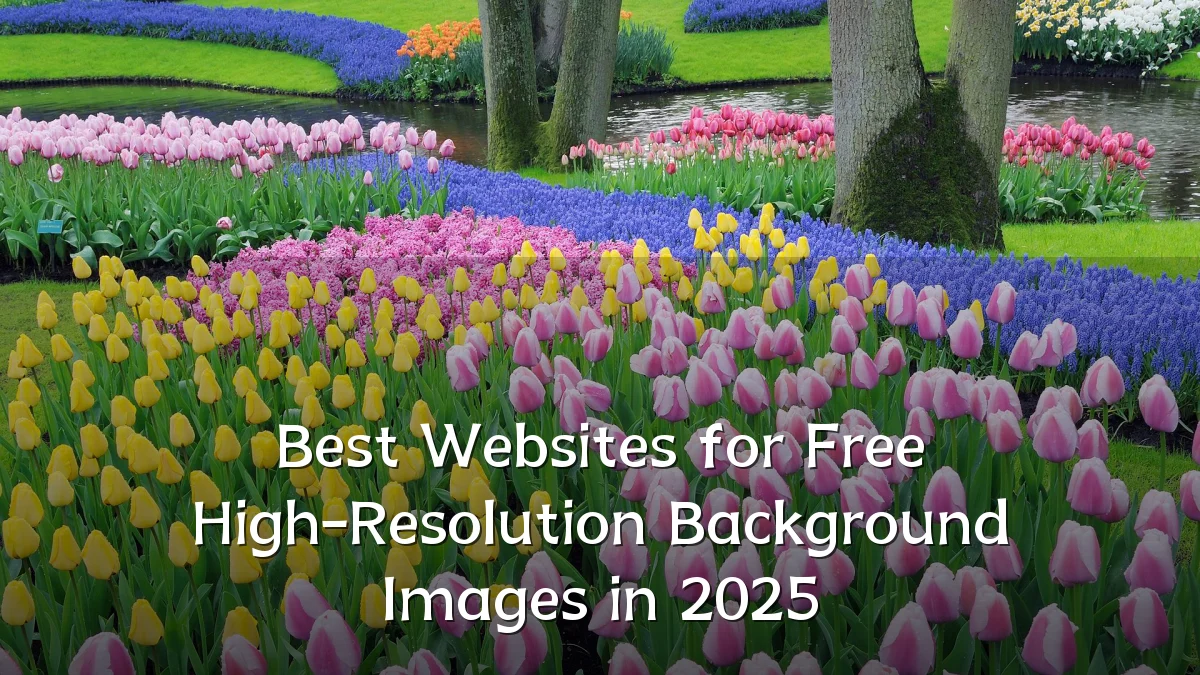 Best Websites for Free High-Resolution Background Images in 2025