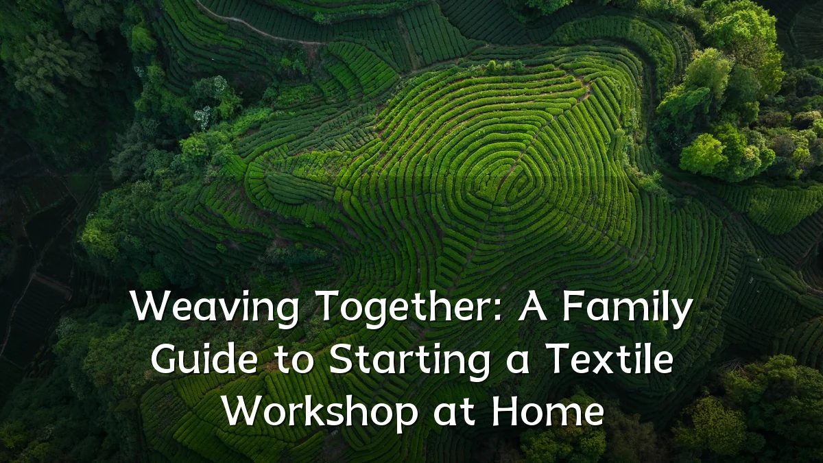 Weaving Together: A Family Guide to Starting a Textile Workshop at Home